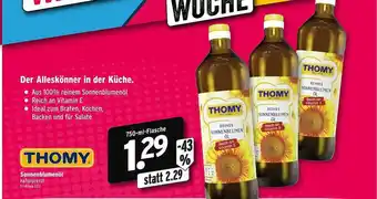 Wasgau Thomy Sonnenblumenöl Angebot