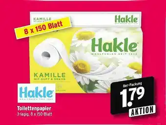 Wasgau Hakle Toilettenpapier Angebot