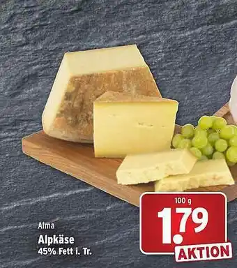 Wasgau Alma Alpkäse Angebot