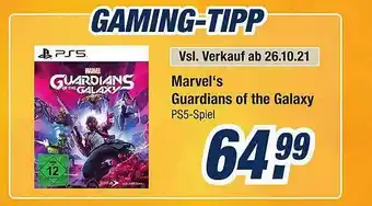 Expert Bening Marvel's Guardians Of The Galaxy Angebot