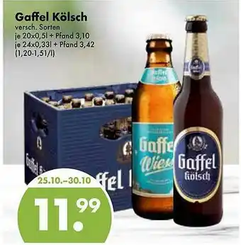 Famila Nord West Gaffel Kölsch Angebot