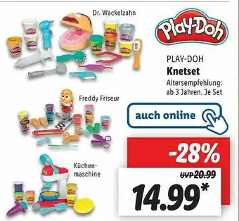 Lidl Play-doh Knetset Angebot