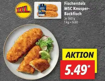 Lidl Fischerstolz Msc Knusper-backfisch Angebot