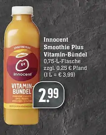 E-Center Innocent Smoothie Plus Vitamin-bündel Angebot