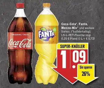 E-Center Coca-cola Fanta Mezzo-mix Angebot