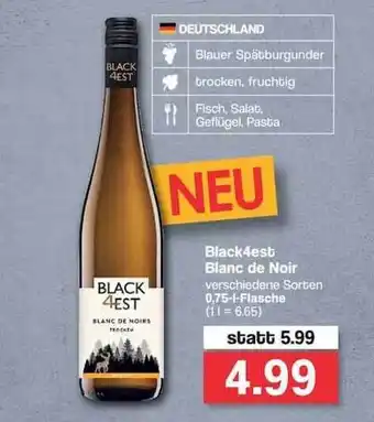 Famila Nord West Black4est Blanc De Noir 0,75L Angebot