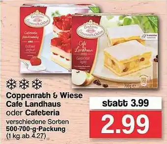 Famila Nord West Coppenraht & Wiese Cafe Landhaus Oder Cafeteria Angebot