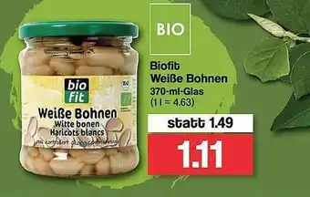 Famila Nord West Biofit Weiße Bohnen Angebot