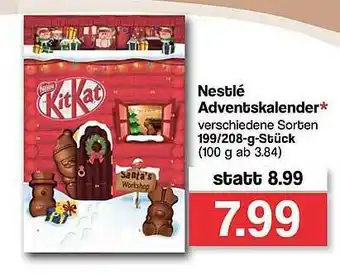 Famila Nord West Nestlé Adventskalender Angebot