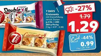 Kaufland 7days Croissants Angebot