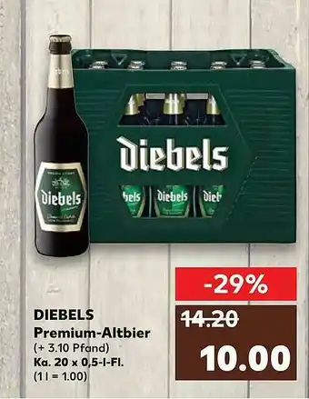 Kaufland Diebels Premium-altbier Angebot