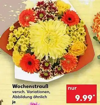 Kaufland Wochenstrauß Angebot