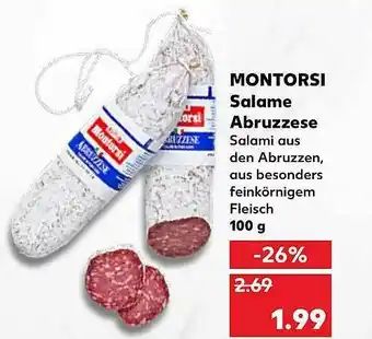 Kaufland Montorsi Salame Abruzzese Angebot