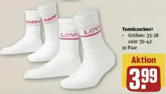 REWE Tennissocken Angebot