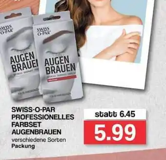 Famila Nord West Swiss-o-par Professionelles Farbset Augenbrauen Angebot