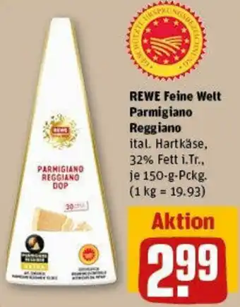 REWE REWE Feine Welt Parmigiano Reggiano 150 g Pckg. Angebot