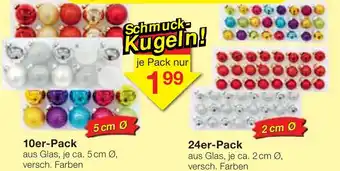 Jawoll Schmuck Kugeln 10er oder 24er Pack Angebot