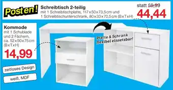 Jawoll Kommode oder Schreibtisch 2 teilig Angebot