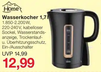 Jawoll Wasserkocher 1,7L Angebot