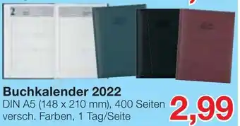 Jawoll Buchkalender 2022 Angebot