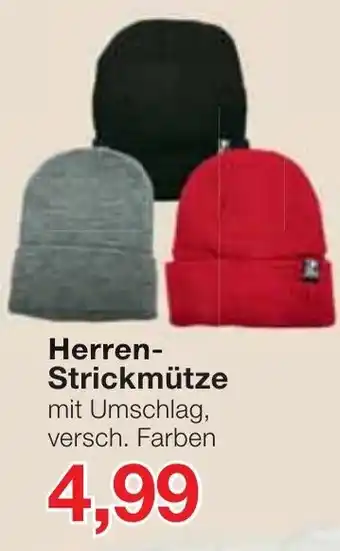 Jawoll Herren Strickmütze Angebot