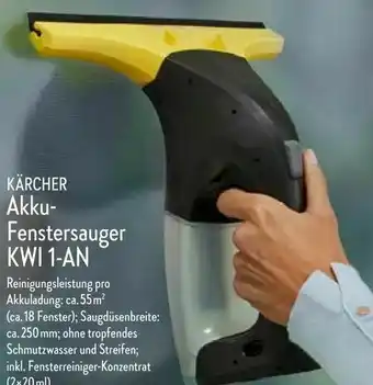 Aldi Nord Akku-Fenstersauger KWI 1-AN Angebot