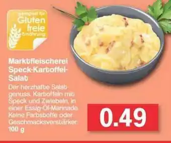 Famila Nord West Marktfeischerei Speck Kartoffel Salat 100g Angebot