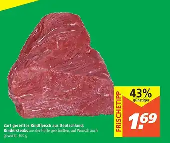 Marktkauf Zart Gereiftes Rindfleisch Aus Deutschland: Rindersteaks Angebot