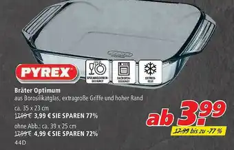 Marktkauf Pyrex Bräter Optimum Angebot