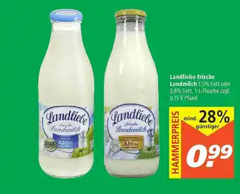 Marktkauf Landliebe Frische Landmilch Angebot