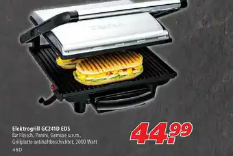 Marktkauf Eleltrogrill Gc241d Eds Angebot
