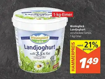 Marktkauf Weideglück Landjoghurt Angebot