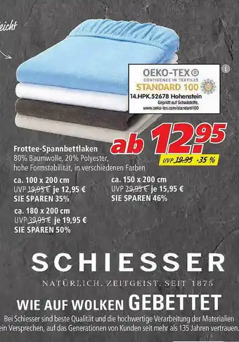 Marktkauf Frottee-spannbettlaken Angebot