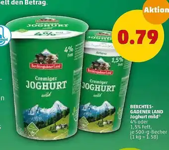 PENNY Berchtesgadener Land Joghurt Mild Angebot