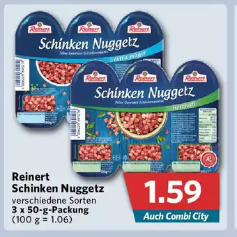 Combi Reinert Schinken Nuggetz 3x50g Angebot