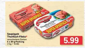 Famila Nord West Saupiquet Thunfisch-filets 6x80g Angebot