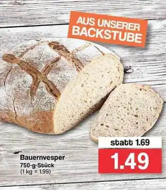 Famila Nord West Bauernvesper 750g Angebot