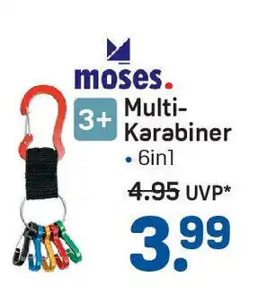 Rossmann moses. Multi-Karabiner 6in1 Angebot