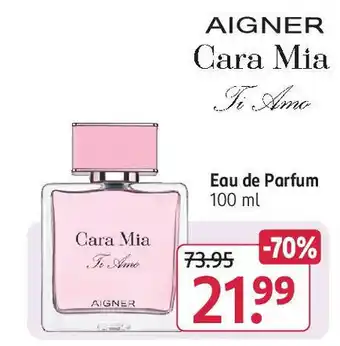 Rossmann AIGNER Cara Mia Ti Amo Eau de Parfum 100 ml Angebot