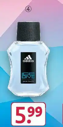 Rossmann Adidas Eau de Toilette 50 ml oder After Shave 100 ml Angebot