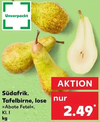 Kaufland Südafrik. Tafelbirne, lose Angebot