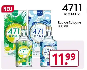 Rossmann 4711 REMIX Eau de Cologne 100 ml Angebot