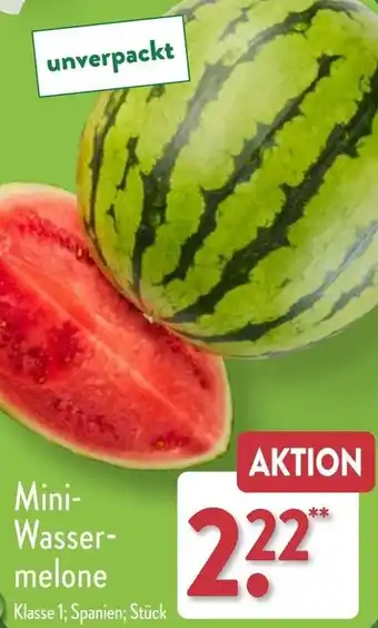 Aldi Nord Mini Wassermelone Angebot