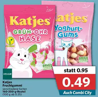 Combi Katjes Fruchtgummi 160-200g Beutel Angebot