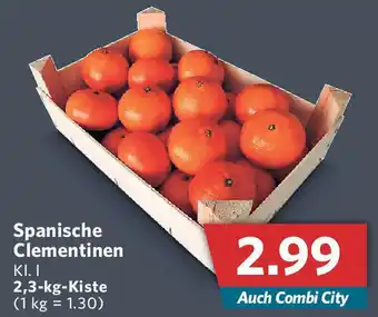 Combi Spanische Clementinen 2,3kg Angebot