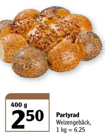 Globus Partyrad 400g Angebot