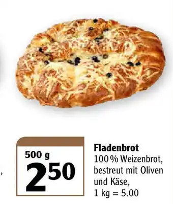 Globus Fladenbrot 500g Angebot