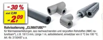 toom Baumarkt Rohrisolierung,,CLIMATUBE" Angebot