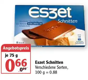 Globus Eszet Schnitten 75g Angebot