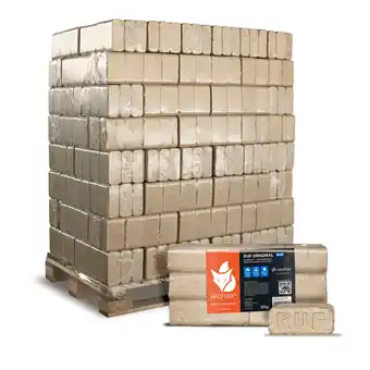 Hornbach Heizfuxx RUF Original Blue 10kg x 96 Gebinde 960kg Palette Angebot